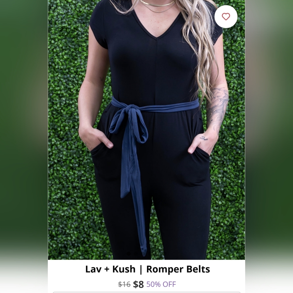 Romper Belt/Tie